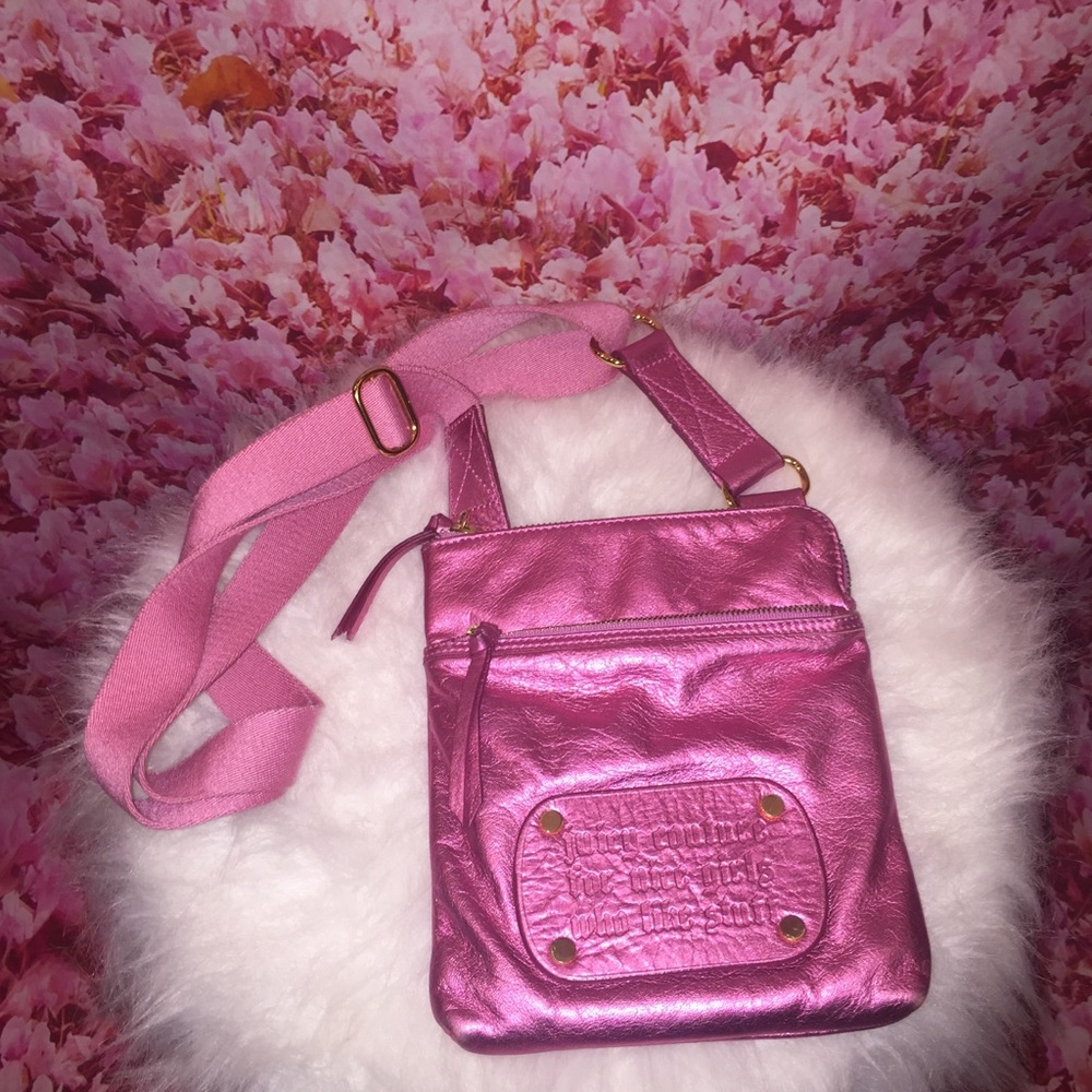 Juicy Couture: Pink Mini Shoulder Bag